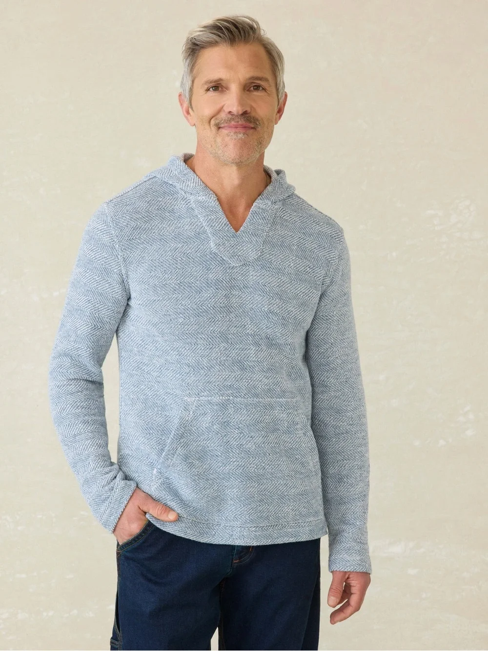 Faherty Whitewater Hoodie - Medium - Picture 1 of 4